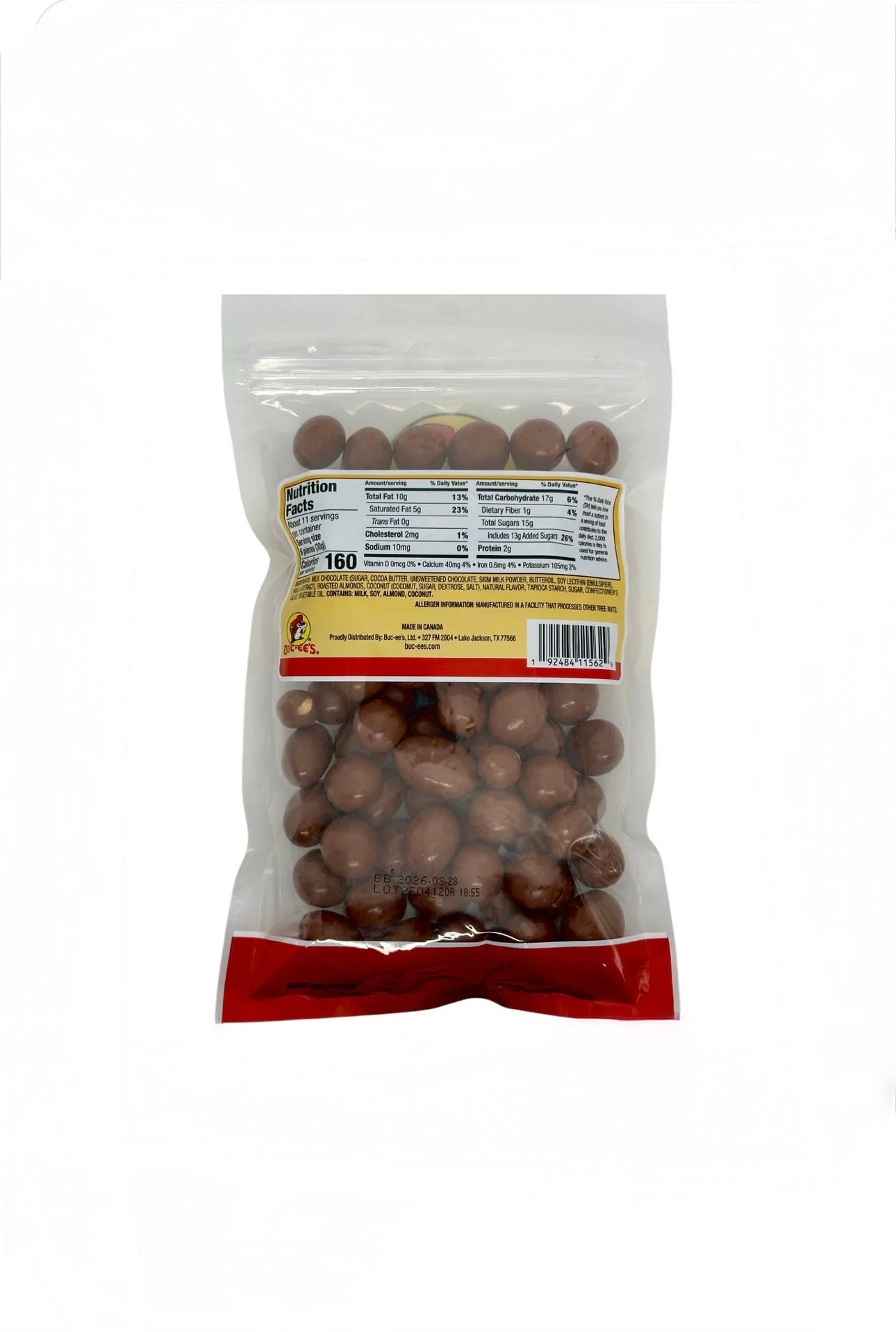 Buc-ee's Milk Chocolate Coconut Almonds