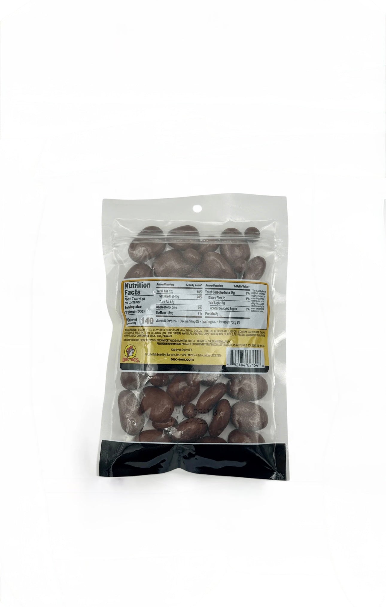 Buc-ee's Sugar Free Chocolate Pecans