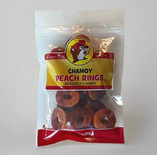 Buc-ee's Chamoy Peach Rings
