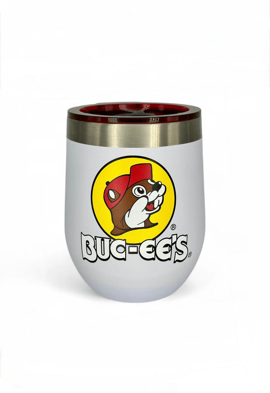 Buc-ee's White Tumblers