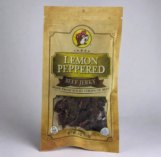 Buc-ee's Lemon Peppered Beef Jerky
