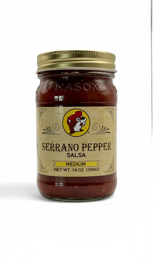 Buc-ee's Serrano Pepper Salsa - Medium