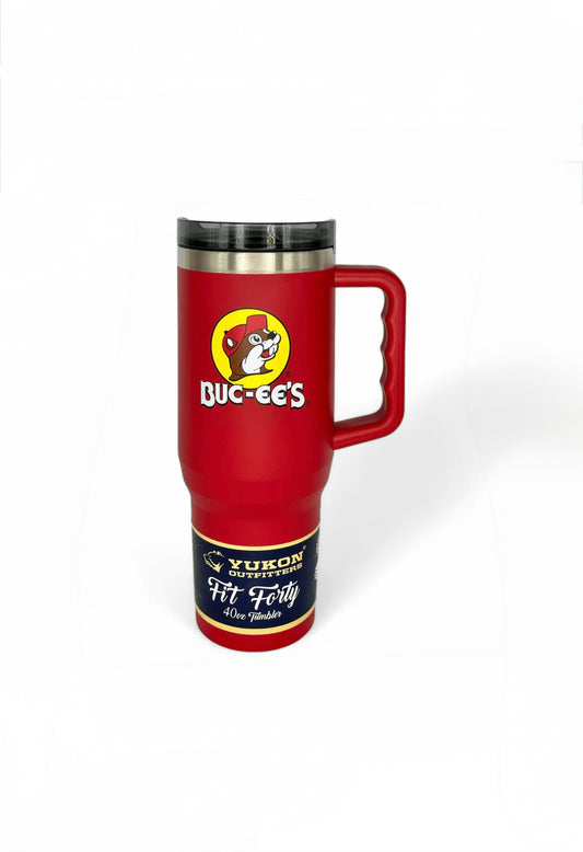 Buc-ee's Classic Red Fit Forty Tumbler