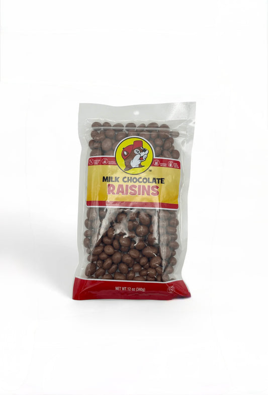 Buc-ee's Milk Chocolate Raisins