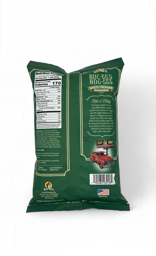 Buc-ee's Nug-ees White Cheddar Habanero